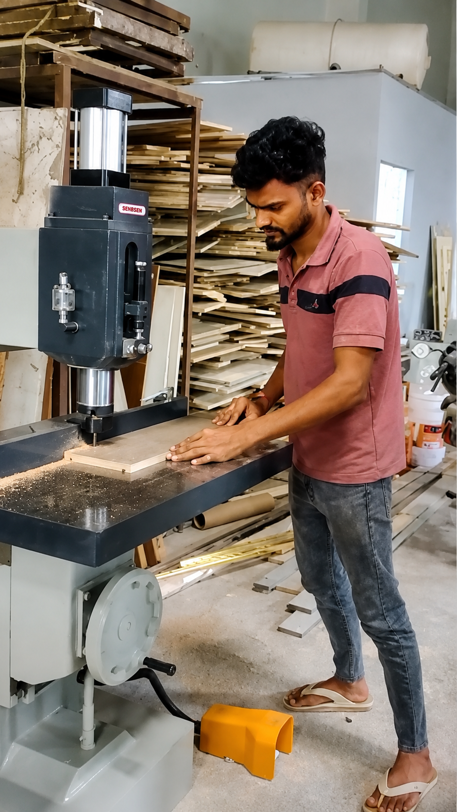 SENBSEN MX5068 Pin Router Machine Installation at Kadabagere, Bangalore 2