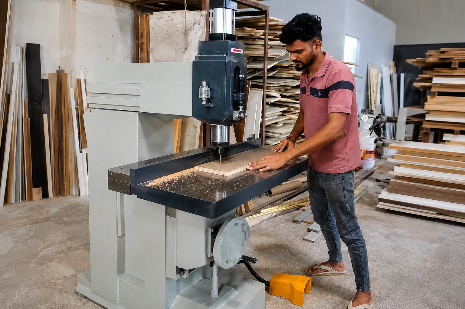 SENBSEN MX5068 Pin Router Machine Installation at Kadabagere, Bangalore