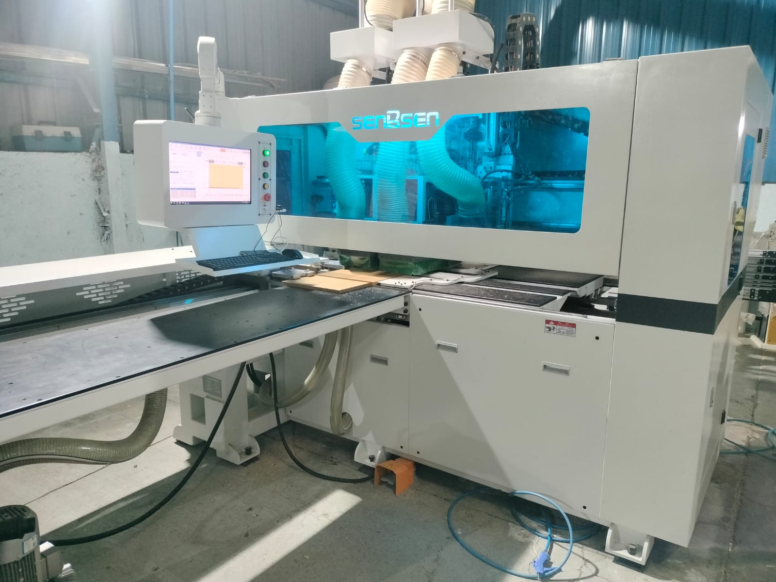What Is a CNC Six Sided Drilling Machine? SENBSEN's Pune Installation