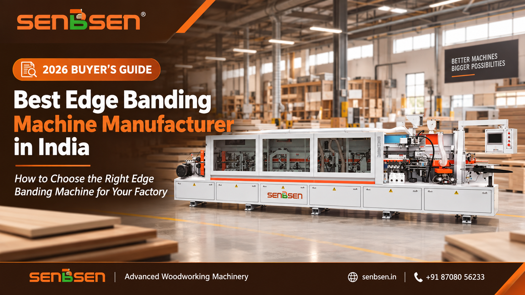 Best Edge Banding Machine Manufacturer in India (2026)
