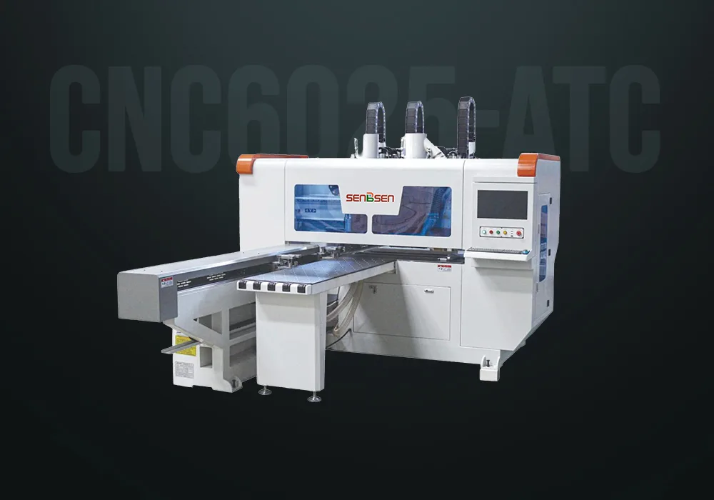 CNC6025-ATC Drilling & Boring Machine for Precision Woodworking | SENBSEN